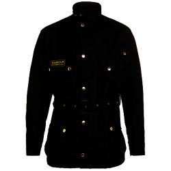 Barbour International Wax Jacket, Black